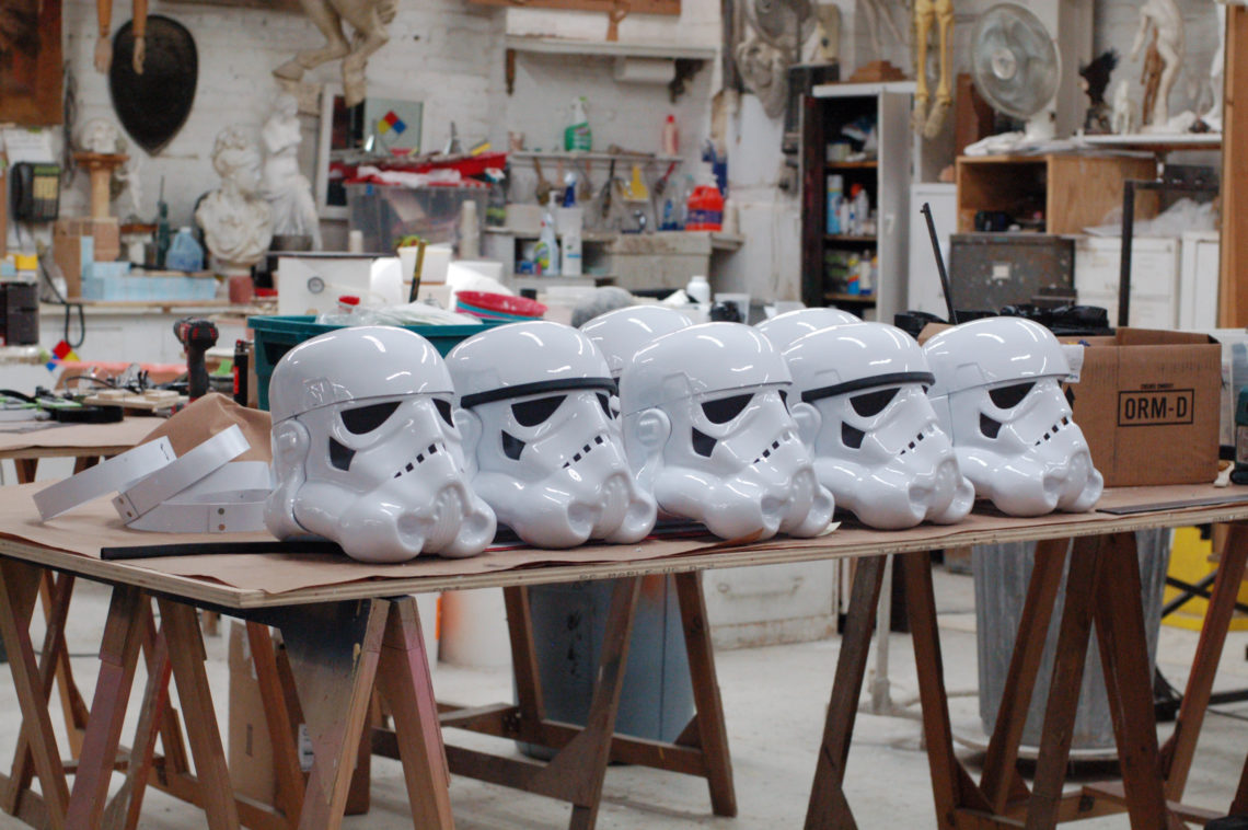 Stormtrooper helmets